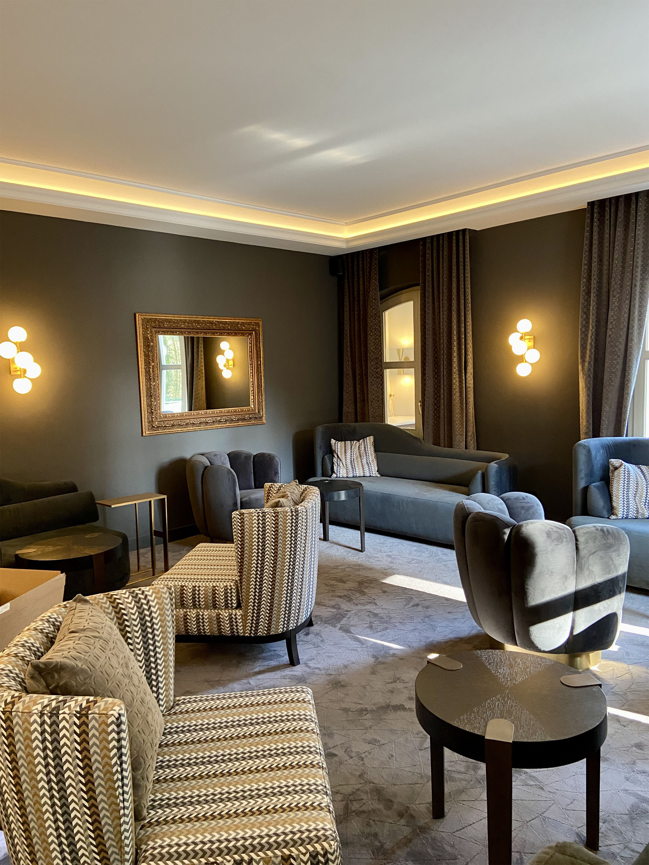 Lounge built-in detail